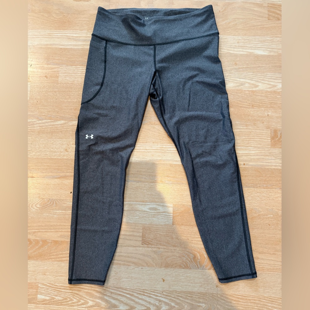 Under Armour gray heather leggings - women’s XL